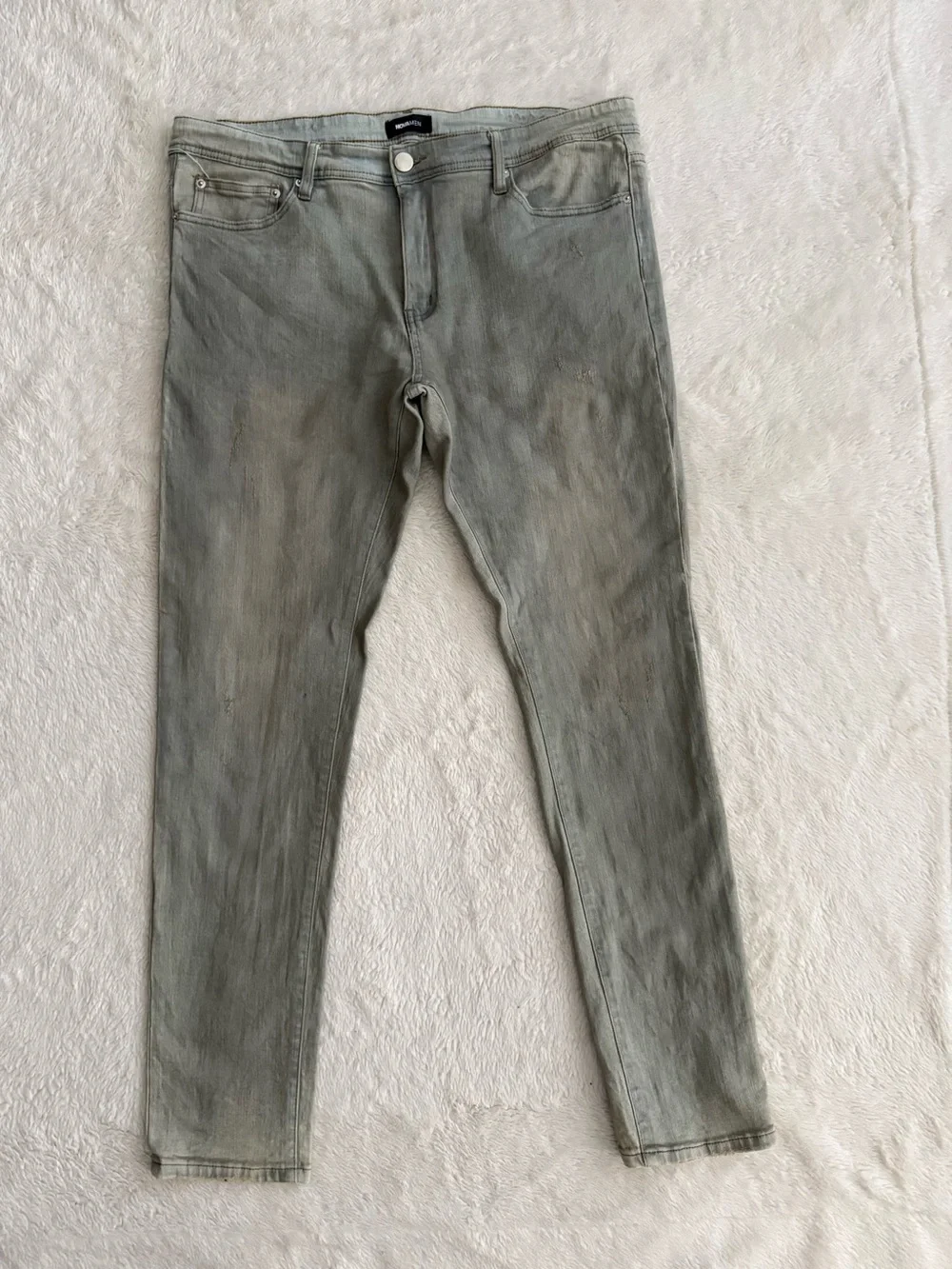 Men’s Distressed Jeans, Nova Men, Fashion Nova, Size 38
